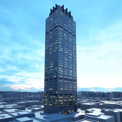 现代高层办公建筑