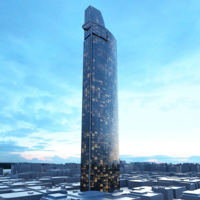 现代高层办公建筑