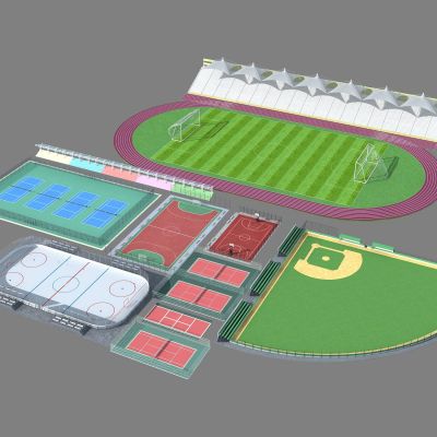 现代球场集合