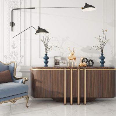 装饰柜电视柜组合