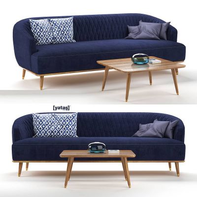现代双人沙发