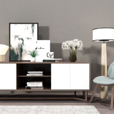 装饰柜电视柜组合