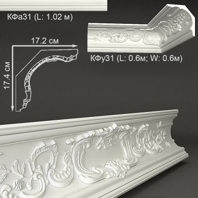 欧式浮雕石膏雕花线脚