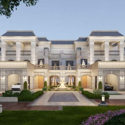 欧式地产小区房地产景观