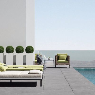 现代花园户外沙发躺椅