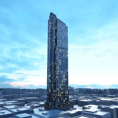 现代高层办公建筑