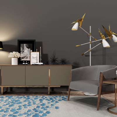 装饰柜电视柜组合