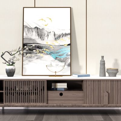 装饰柜电视柜组合