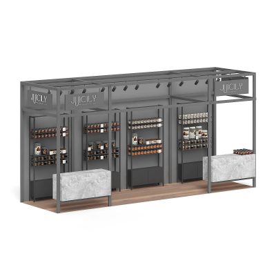 现代售货亭摊位3D模型