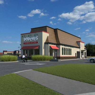 现代国外超市购物中心