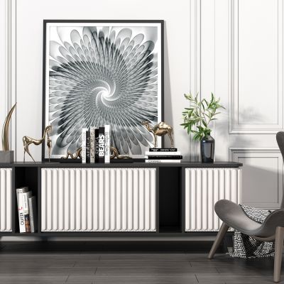 装饰柜电视柜组合