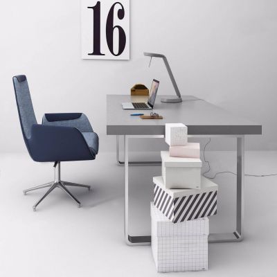 现代书桌椅组合