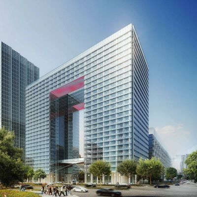 现代办公建筑3D模型