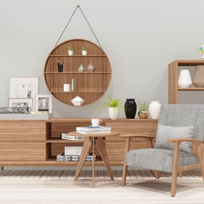 装饰柜电视柜组合