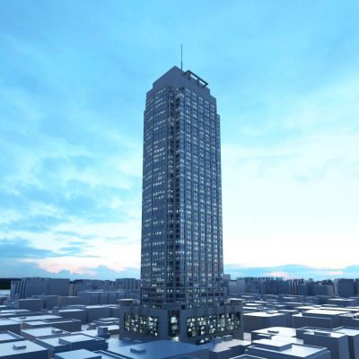 现代高层办公建筑