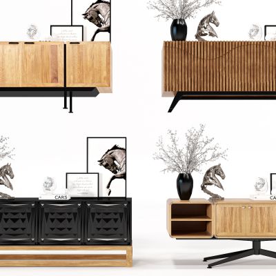 装饰柜电视柜组合