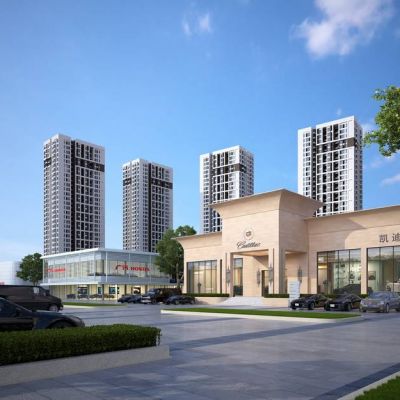 现代凯迪拉克汽车销售中心