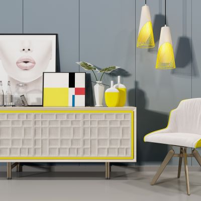 装饰柜电视柜组合