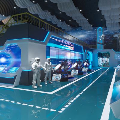 现代科技航空展厅展馆