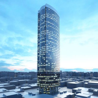 现代高层办公建筑