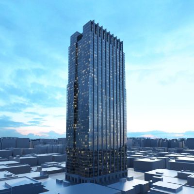 现代高层办公建筑