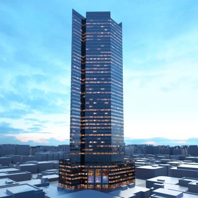 现代高层办公建筑