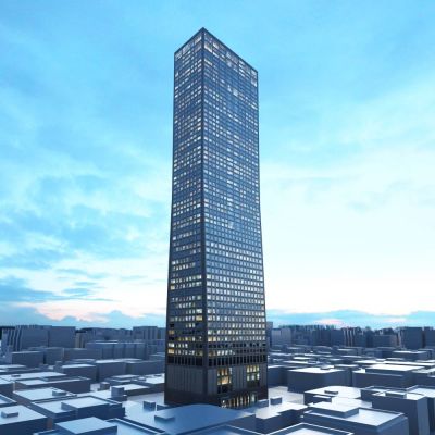 现代高层办公建筑