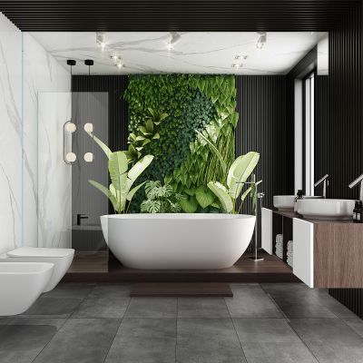 现代轻奢卫生间