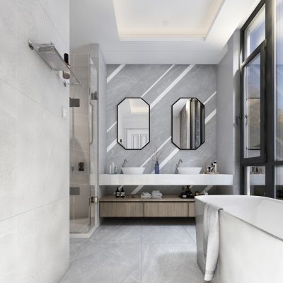 现代轻奢卫生间