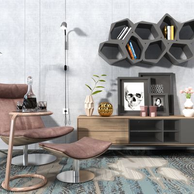 装饰柜电视柜组合