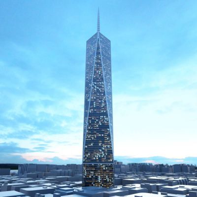 现代高层办公建筑