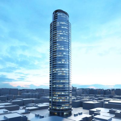 现代高层办公建筑