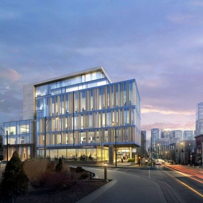 现代超写实现代办公楼