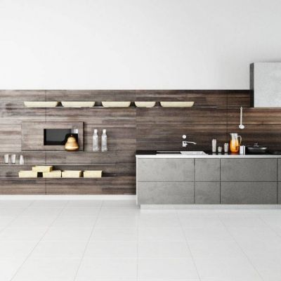 现代室内厨房家具