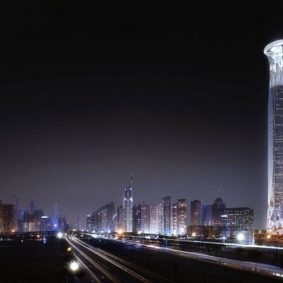 现代超高层办公楼大厦