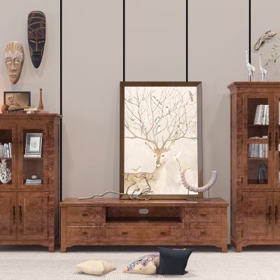 装饰柜电视柜组合