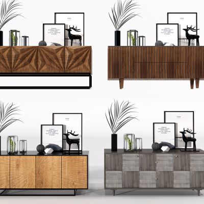 装饰柜电视柜组合