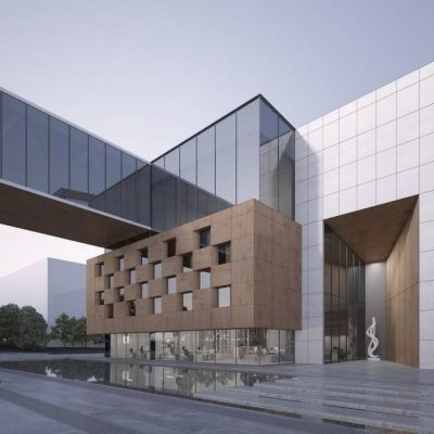 现代企业办公大楼