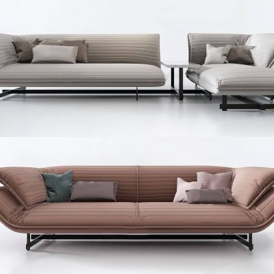 现代多人沙发