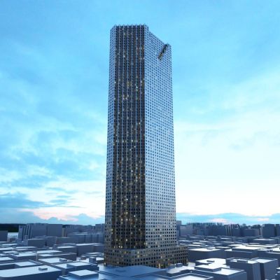 现代高层办公建筑