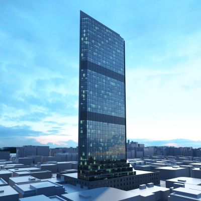 现代高层办公建筑