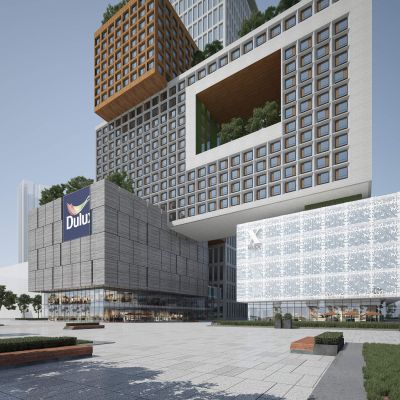 现代企业办公大楼