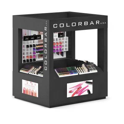 现代化妆品售货亭摊位3D模型