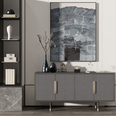 装饰柜电视柜组合