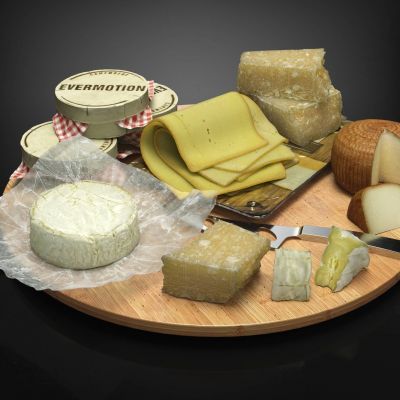 现代面包食物水果