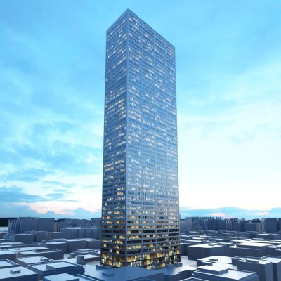 现代高层办公建筑