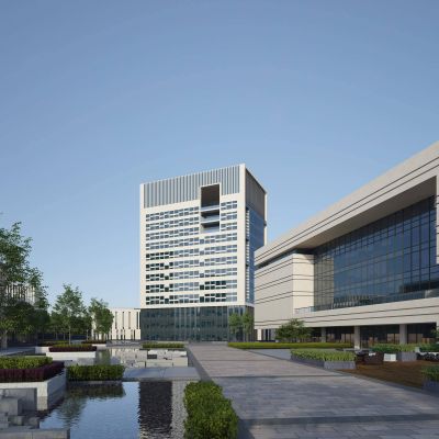 现代产业园智慧园办公楼