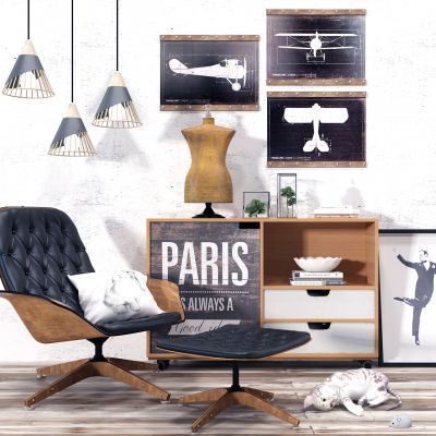 装饰柜电视柜组合