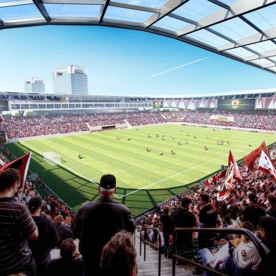 现代体育馆足球场