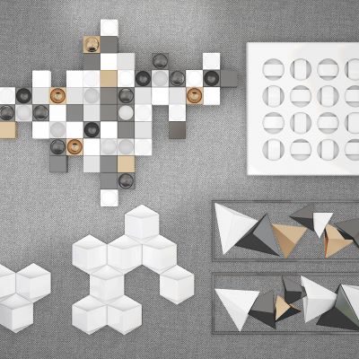 装饰画装饰品组合